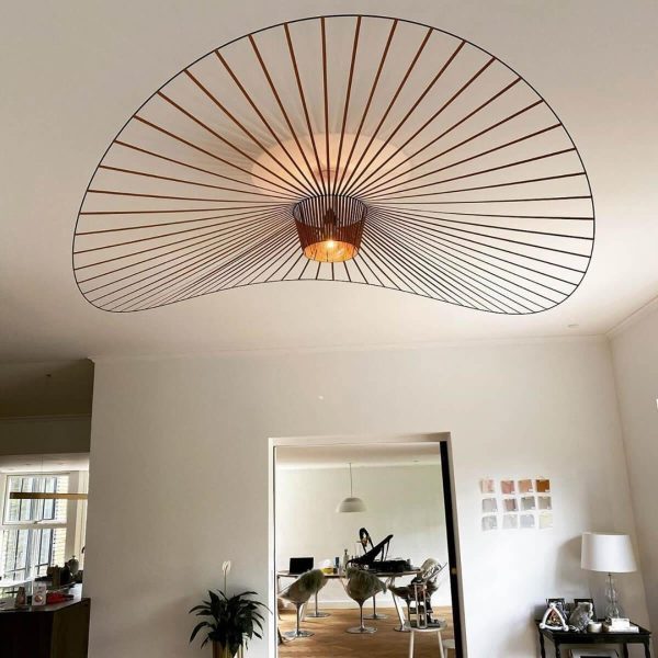 French Vertigo Fiberglass Chandelier 66.5″ - Image 7