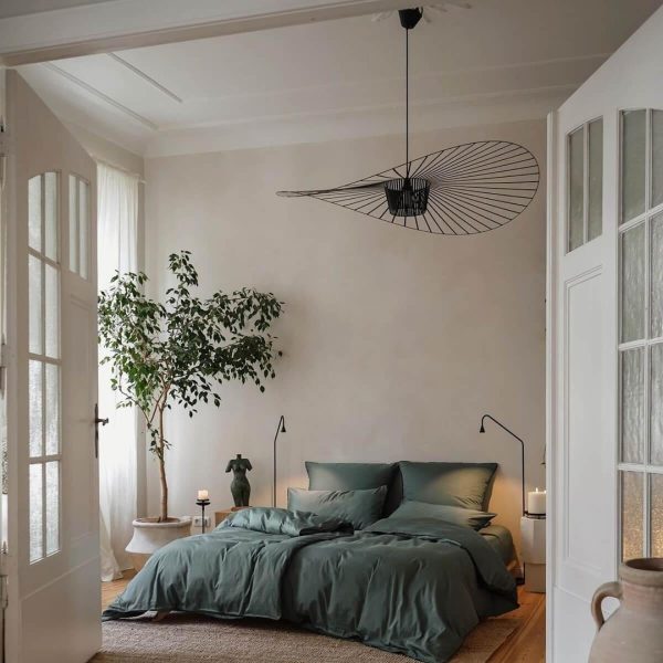 French Vertigo Fiberglass Chandelier 39.4″ - Image 14