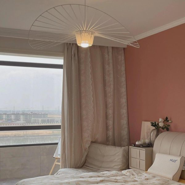 French Vertigo Fiberglass Chandelier 39.4″ - Image 19