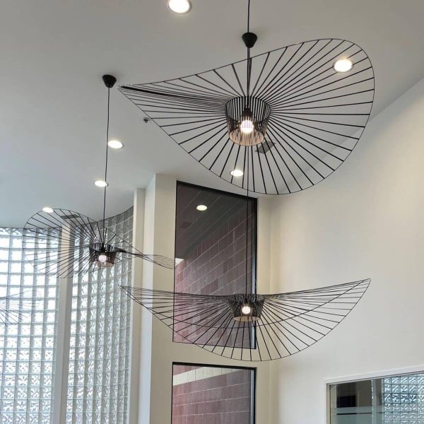 French Vertigo Fiberglass Chandelier 47.2″ - Image 13