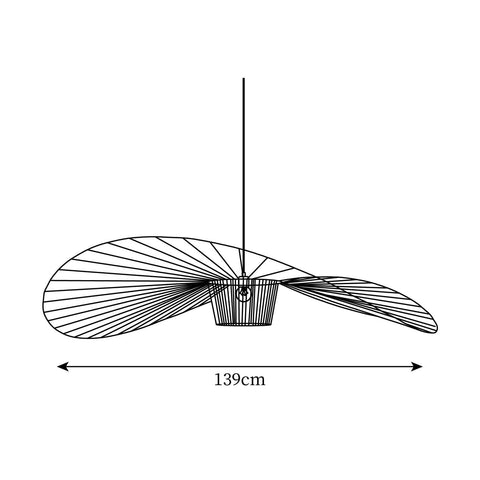 French_Vertigo_Fiberglass_Chandelier_54.7″_139cm