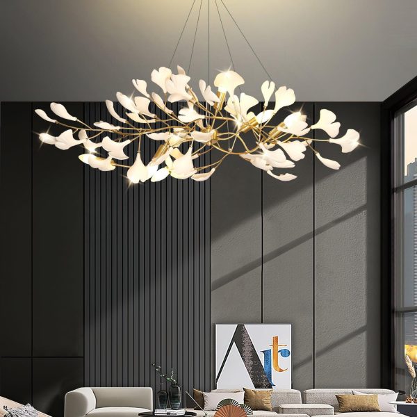 Gingko Chandelier Style C - Image 3