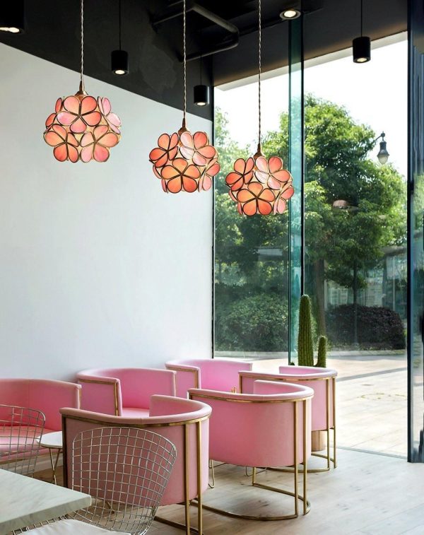 Glass Petal Pendant Light - Image 27