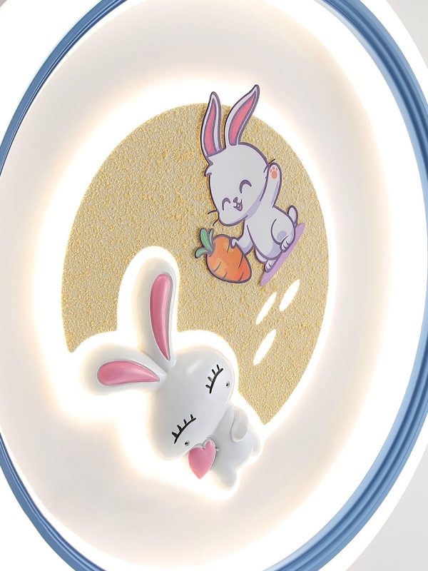 Round Bunny Ceiling Lamp - Image 11