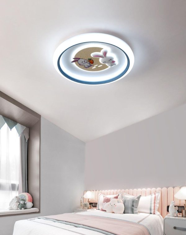 Round Bunny Ceiling Lamp - Image 10